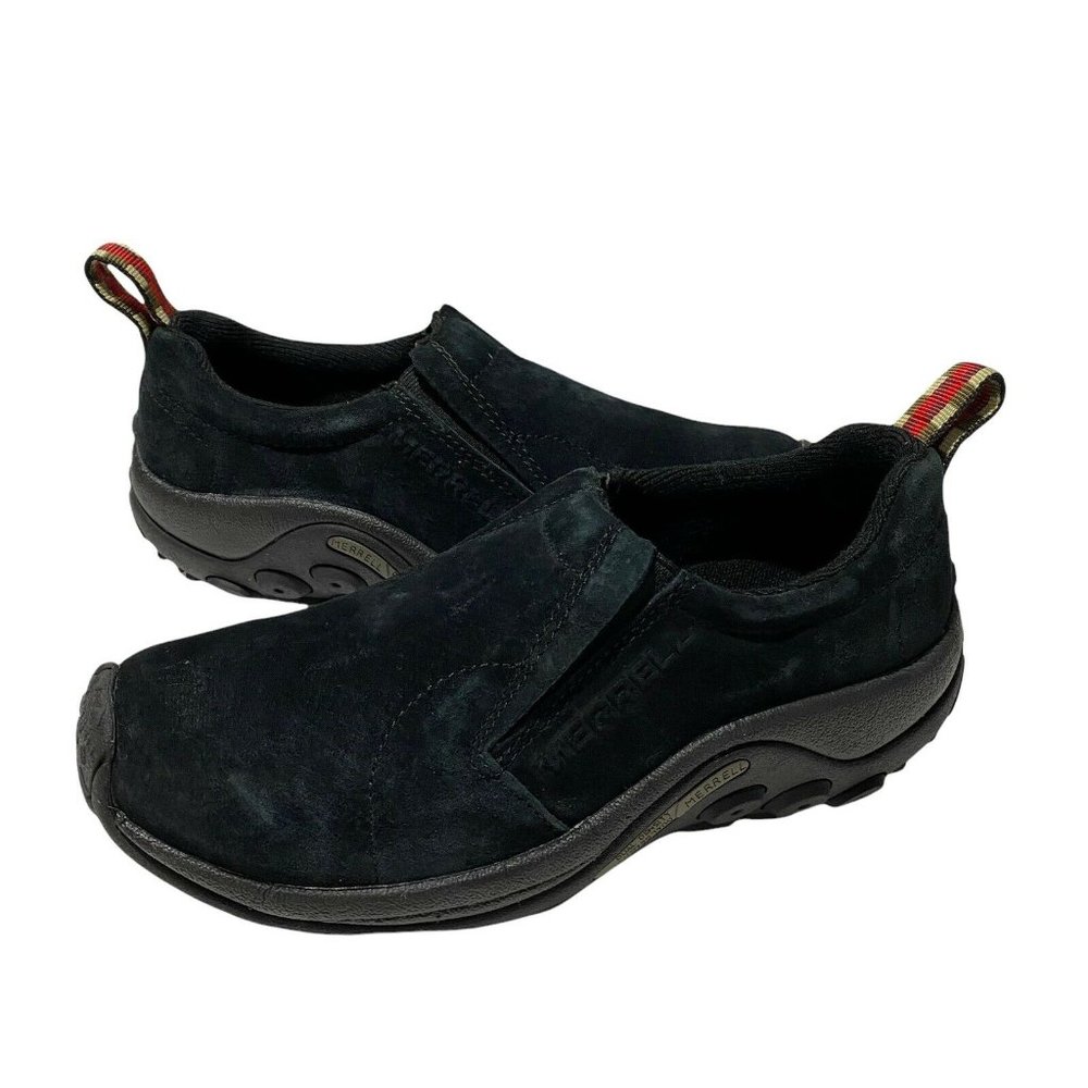 New Merrell Jungle Moc Suede Mountaineering Boot Shoes Women's Size 5 US Black